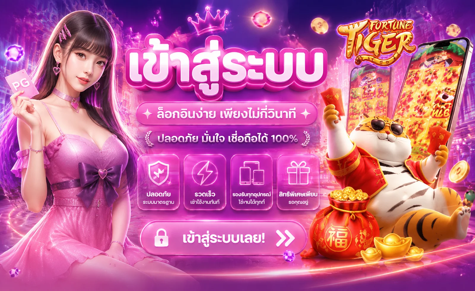 หน้าล็อกอินและทางเข้า lily99 บนมือถือและคอมพิวเตอร์